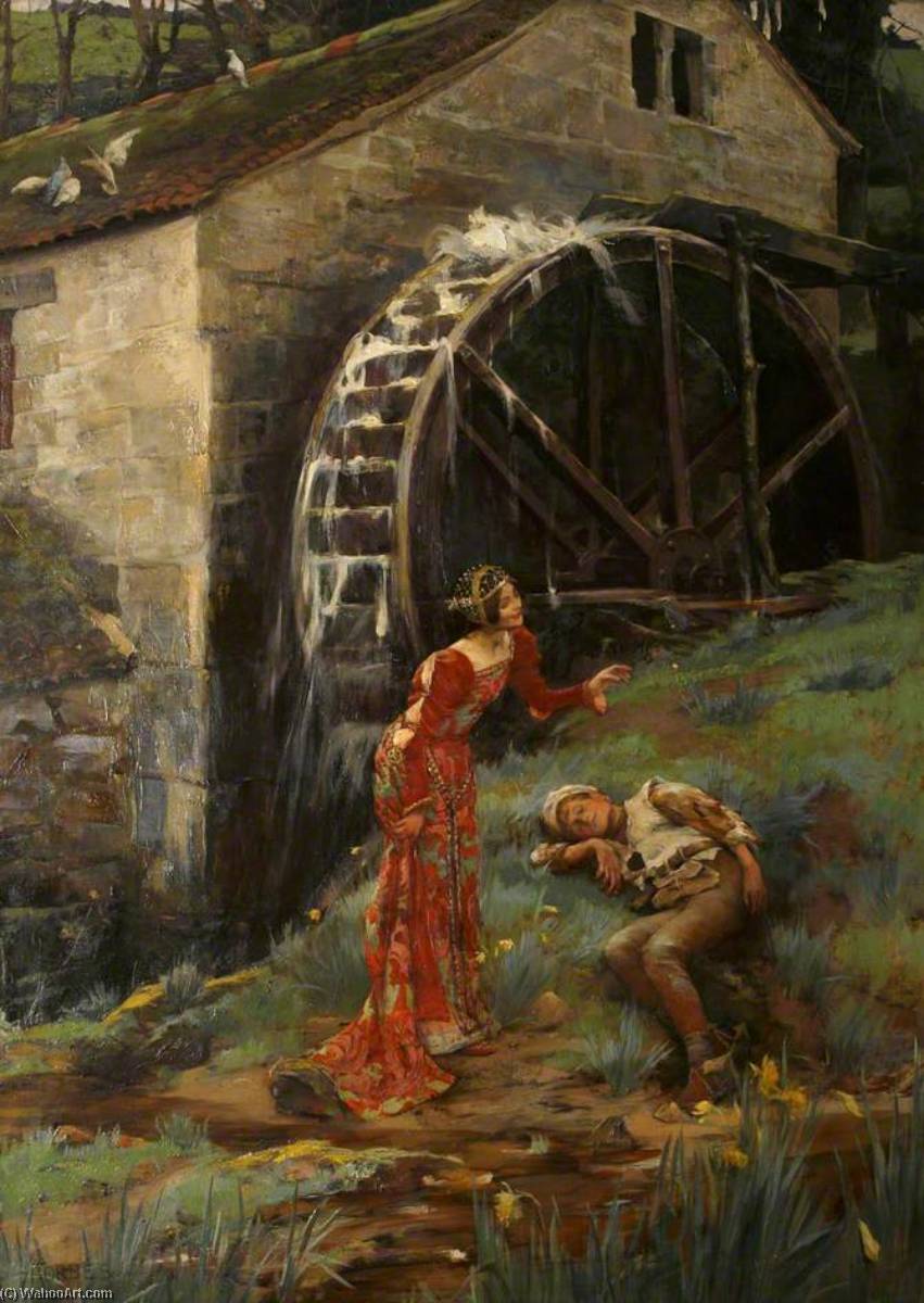 Order Paintings Reproductions A Dream Princess, 1897 by Elizabeth Adela Stanhope Forbes (1859-1912, Canada) | ArtsDot.com
