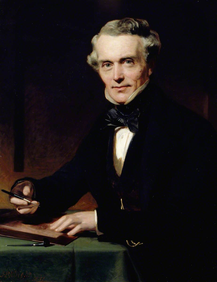 Buy Museum Art Reproductions John Henry Robinson (1796–1871), RA, 1851 by John Prescott Knight (1803-1881) | ArtsDot.com