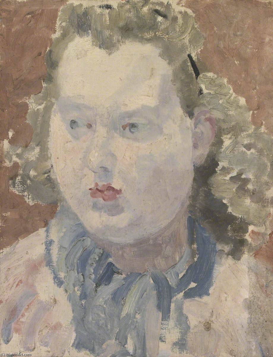 Buy Museum Art Reproductions A Schoolgirl, 1930 by Ursula Tyrwhitt (Inspired By) (1878-1966) | ArtsDot.com