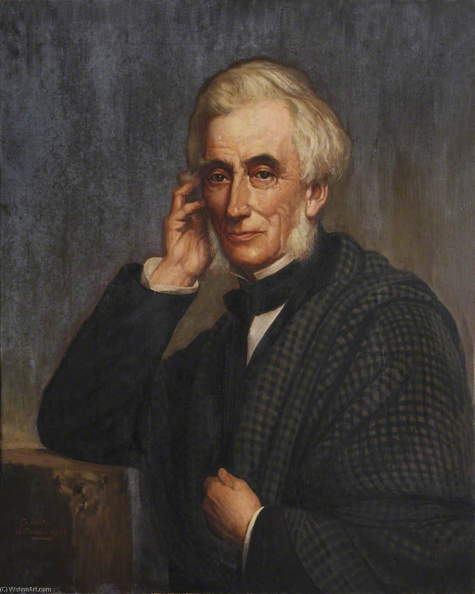 Reverend John Collingwood Bruce (1805–1892) (copy after Rudolf Lehmann), 1920 by John Peddie John Peddie | ArtsDot.com