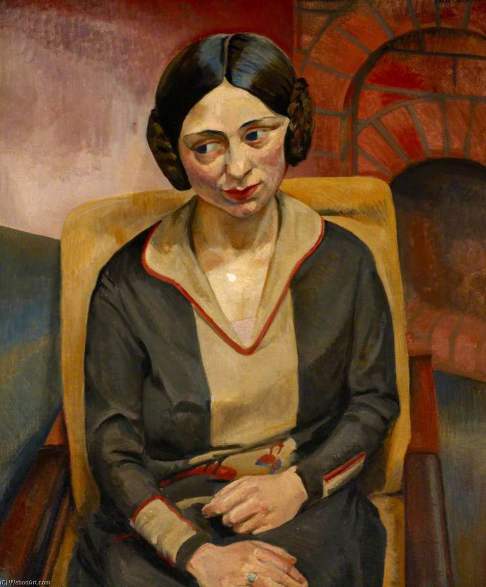 Buy Museum Art Reproductions Dona Dolores, 1927 by Frank Charles Medworth (1892-1947) | ArtsDot.com