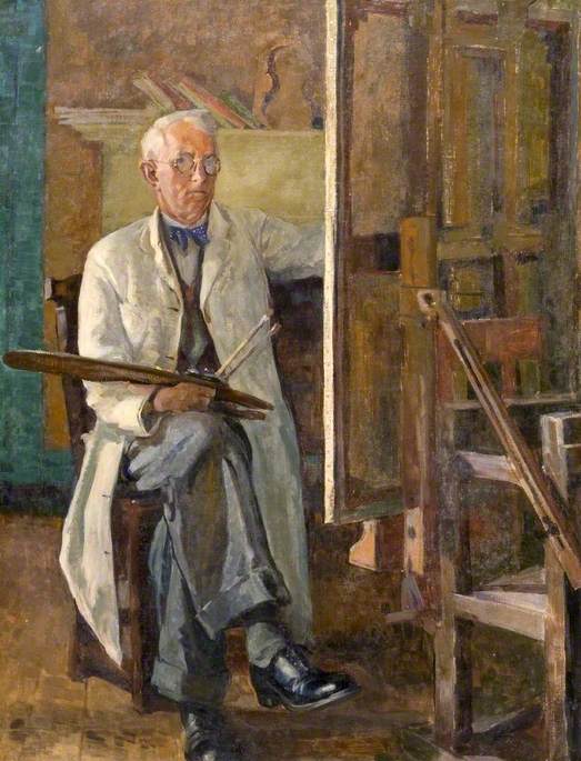 Buy Museum Art Reproductions Self Portrait, 1950 by Percival Arthur Wise (Inspired By) (1885-1968) | ArtsDot.com