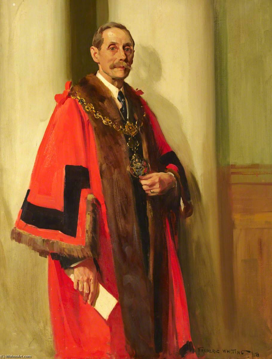 Order Art Reproductions Alderman George Weeks, Mayor (1911–1913), 1918 by Frederic Whiting (Inspired By) (1874-1962) | ArtsDot.com