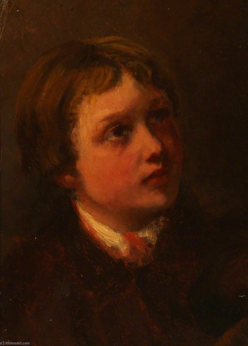 Buy Museum Art Reproductions Study of a Child`s Head by George Paul Chalmers (1833-1878) | ArtsDot.com