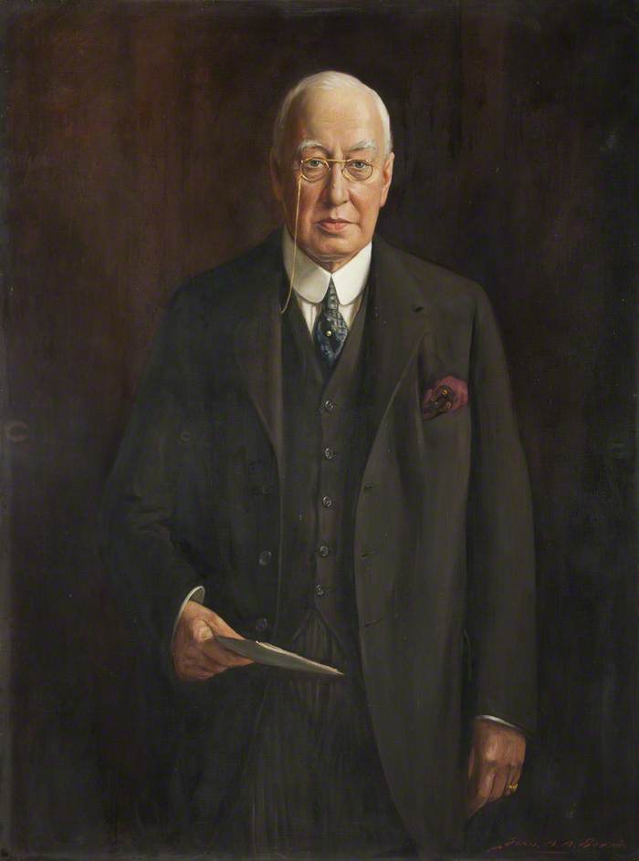 Order Artwork Replica Sir James Travis Clegg (1874–1942) by John Archibald Alexander Berrie (Inspired By) (1887-1962) | ArtsDot.com