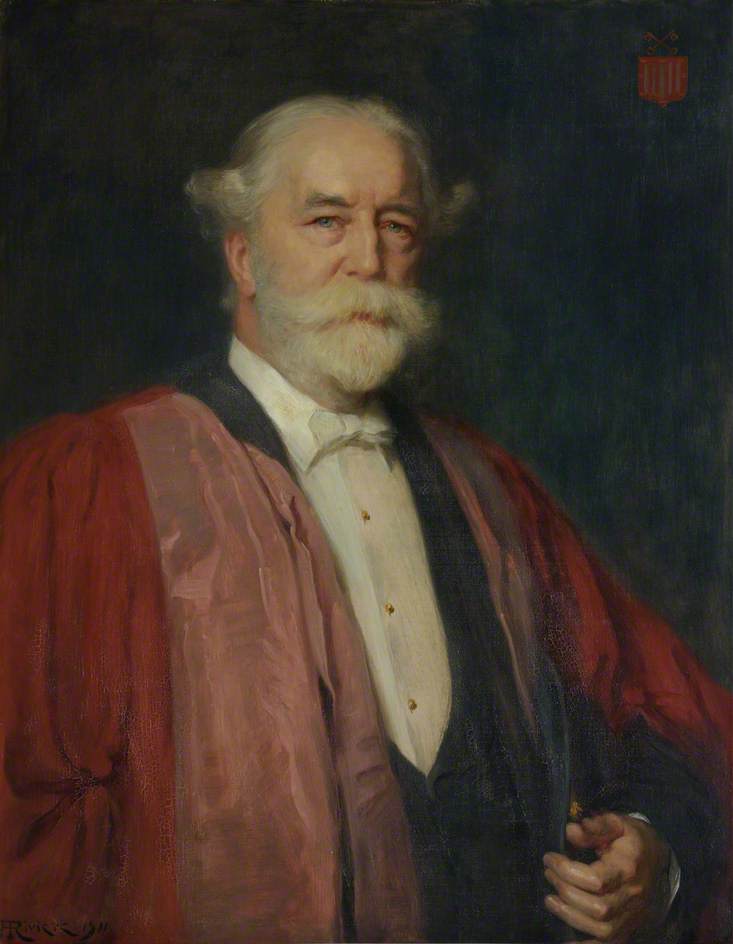 Buy Museum Art Reproductions Sir Adolphus Ward, Master (1900–1924), 1911 by Hugh Goldwin Riviere (Inspired By) (1882-1958) | ArtsDot.com