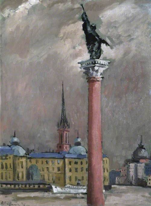 Order Paintings Reproductions From the Town Hall, Stockholm, 1936 by Robin Darwin (Inspired By) (1910-1974) | ArtsDot.com