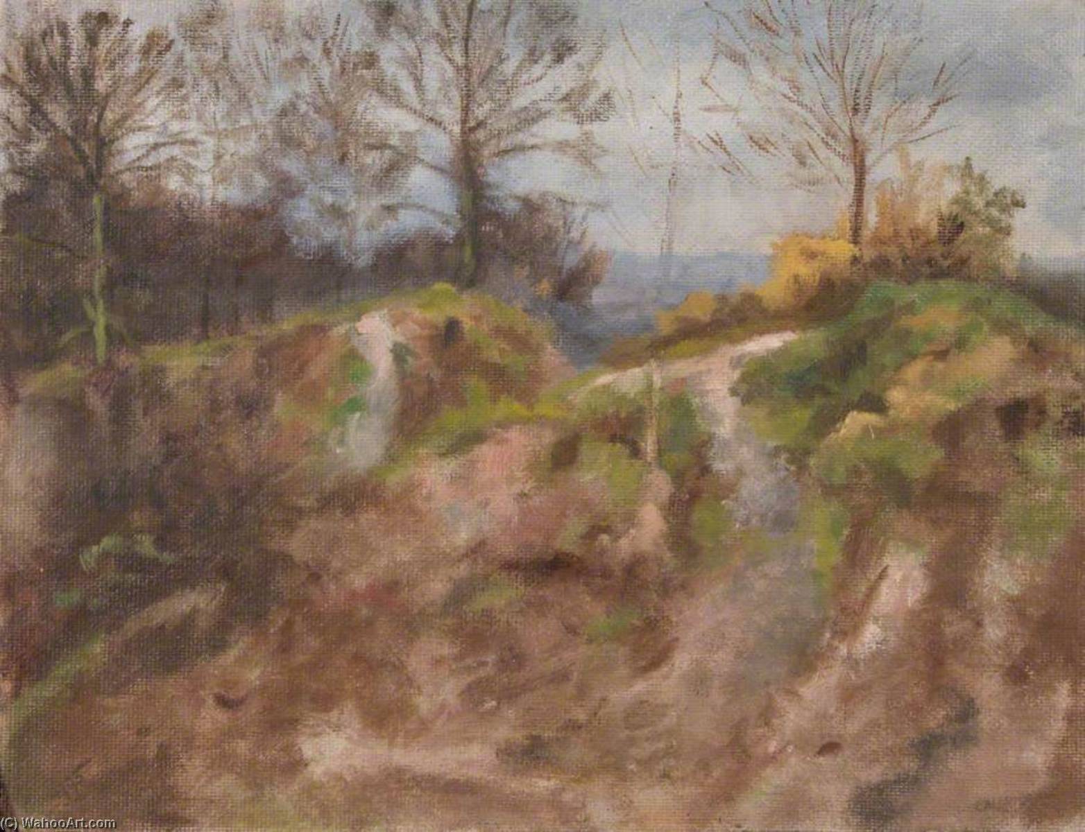 顺序 手工油畫 景观。, 1895 通过 William Henry Hope (1835-1917) | ArtsDot.com