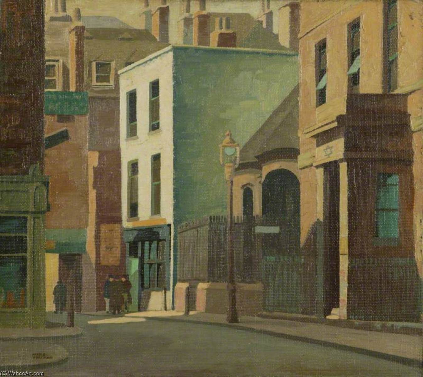 Buy Museum Art Reproductions Manette Street, Soho, 1935 by Harold Workman (Inspired By) (1897-1975) | ArtsDot.com