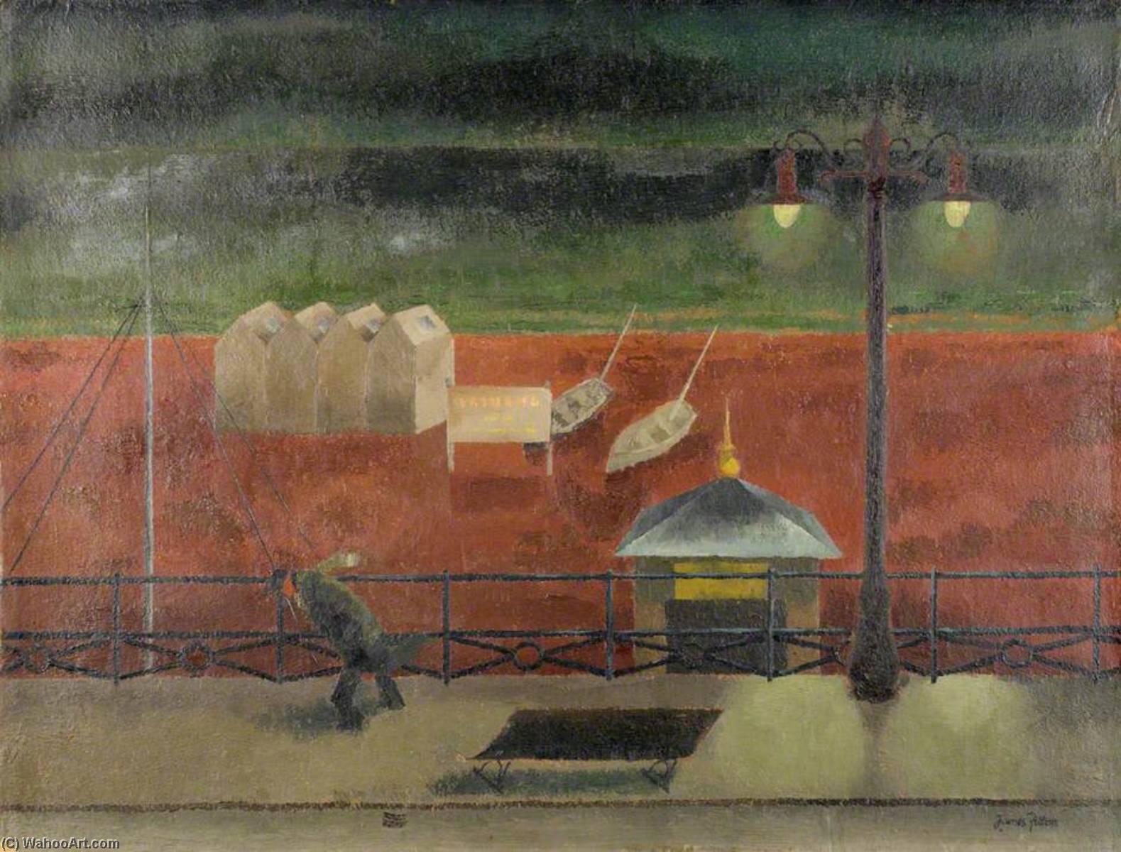 Order Oil Painting Replica Promenade by James Fitton (Inspired By) (1899-1982) | ArtsDot.com