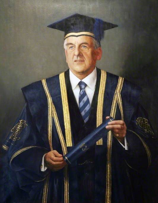 Henry E. Cotton, Esq., First Chancellor of Liverpool John Moores University (1992), 1993 by Charles William Oliver (1911-2004) Charles William Oliver | ArtsDot.com