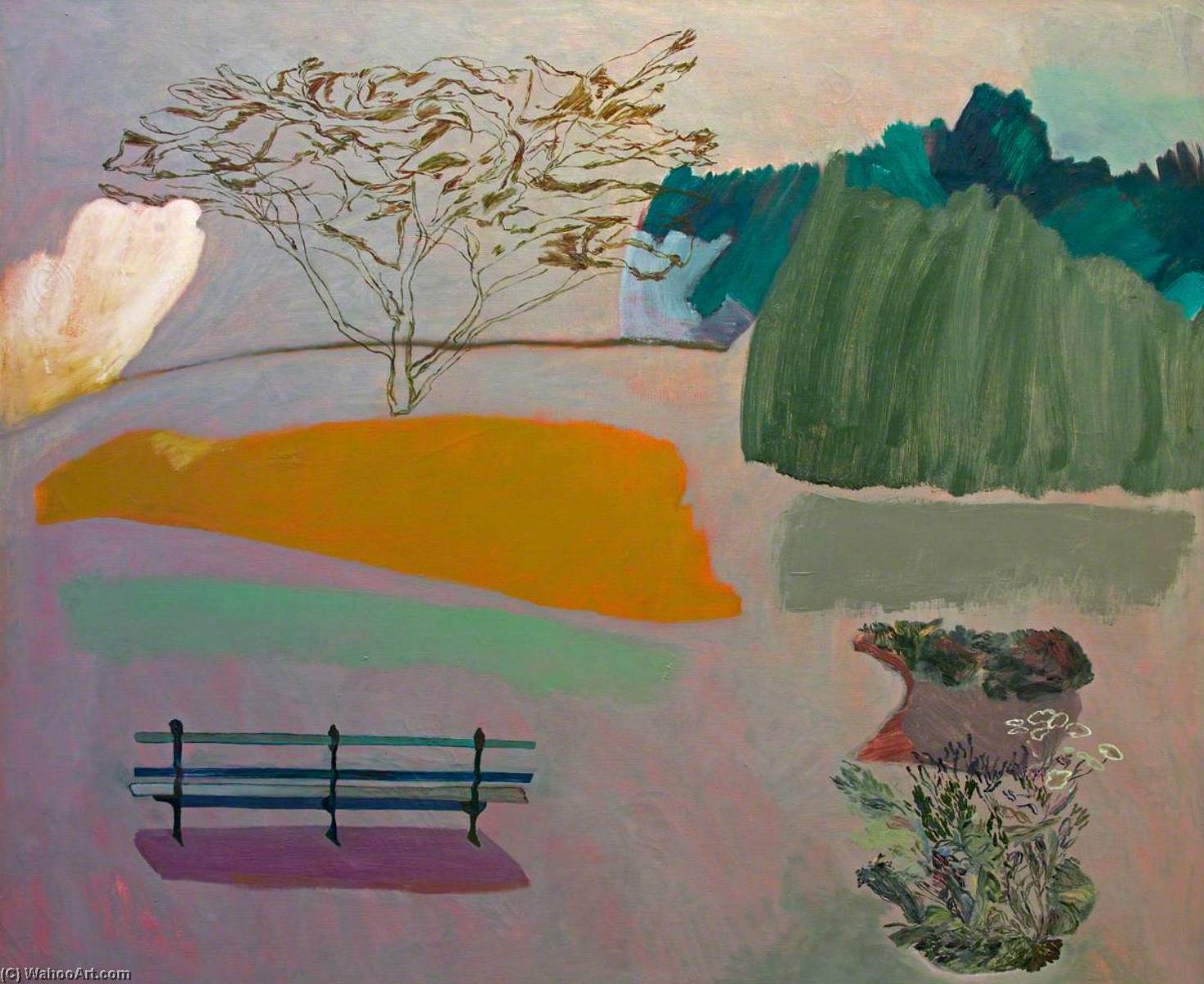Garden for Pleasure and Remembrance, 1991 by Carol Hiles Carol Hiles | ArtsDot.com