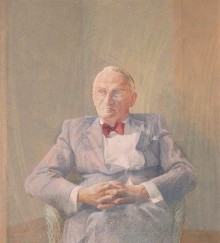 Dr Thomas Bewley, CBE, President of the Royal College of Psychiatrists (1984–1987), 1989 by David Tindle David Tindle | ArtsDot.com