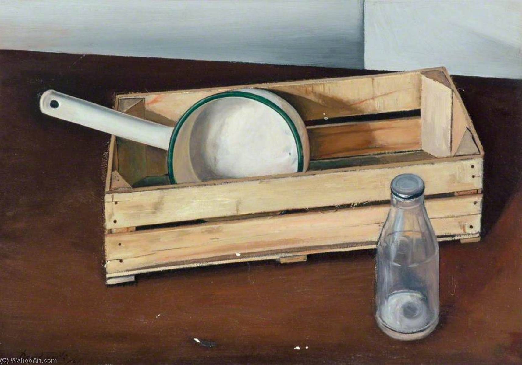 Saucepan and Milk Bottle by David Tindle David Tindle | ArtsDot.com