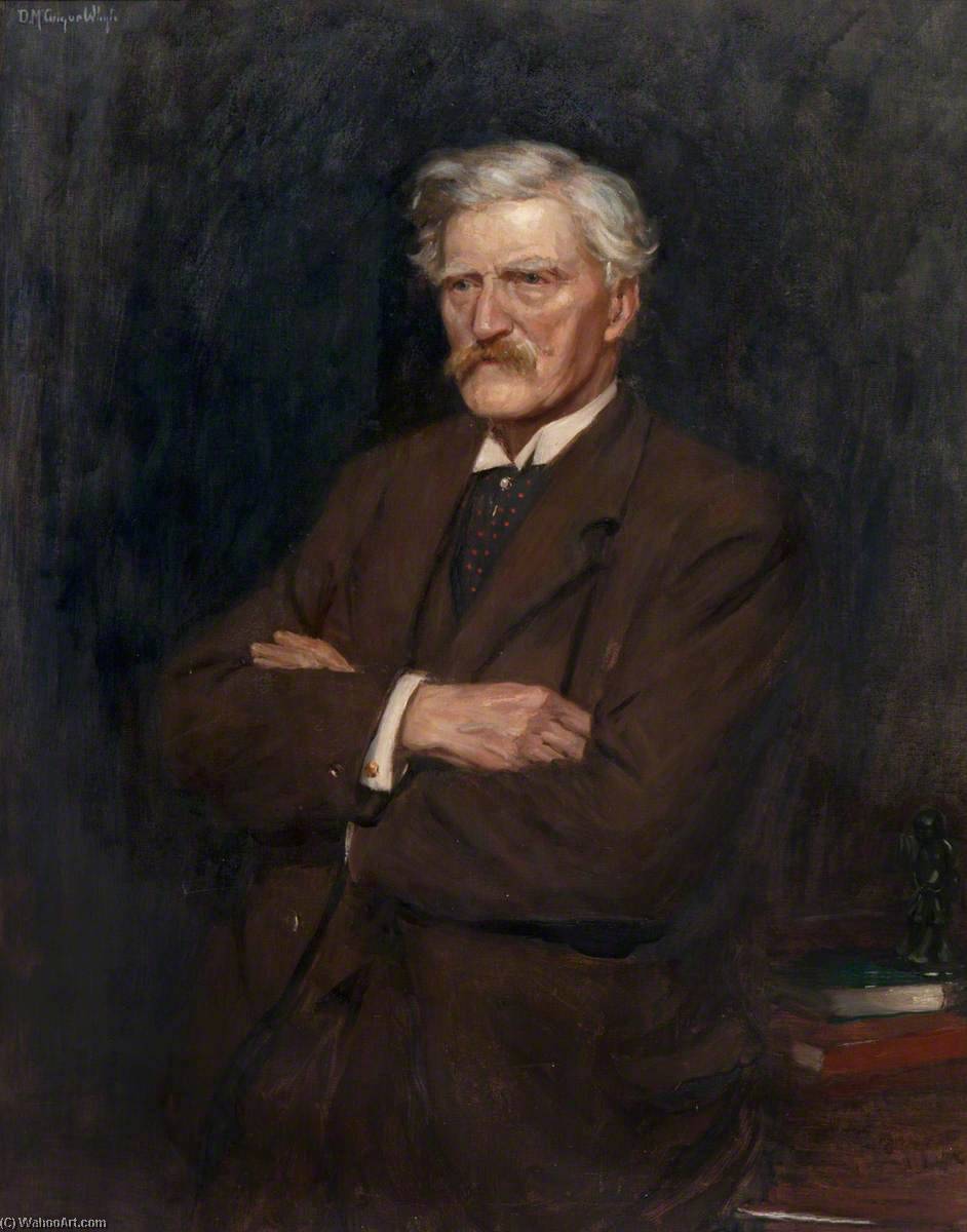 Order Paintings Reproductions Dugald McIsaac, Provost of Oban (1905–1908) by Duncan Macgregor Whyte (Inspired By) (1866-1953) | ArtsDot.com