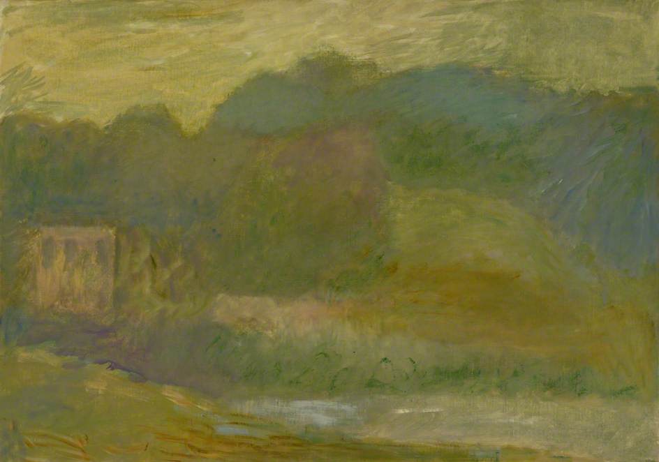 Order Paintings Reproductions Heath Pond by Adrian Durham Stokes (Inspired By) (1902-1972) | ArtsDot.com
