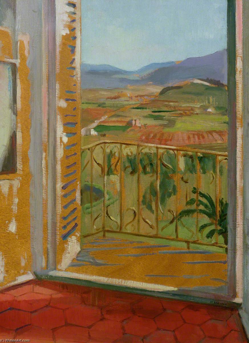 The Slopes of Fiesole (recto) by William Crozier (1930-2011) William Crozier | ArtsDot.com