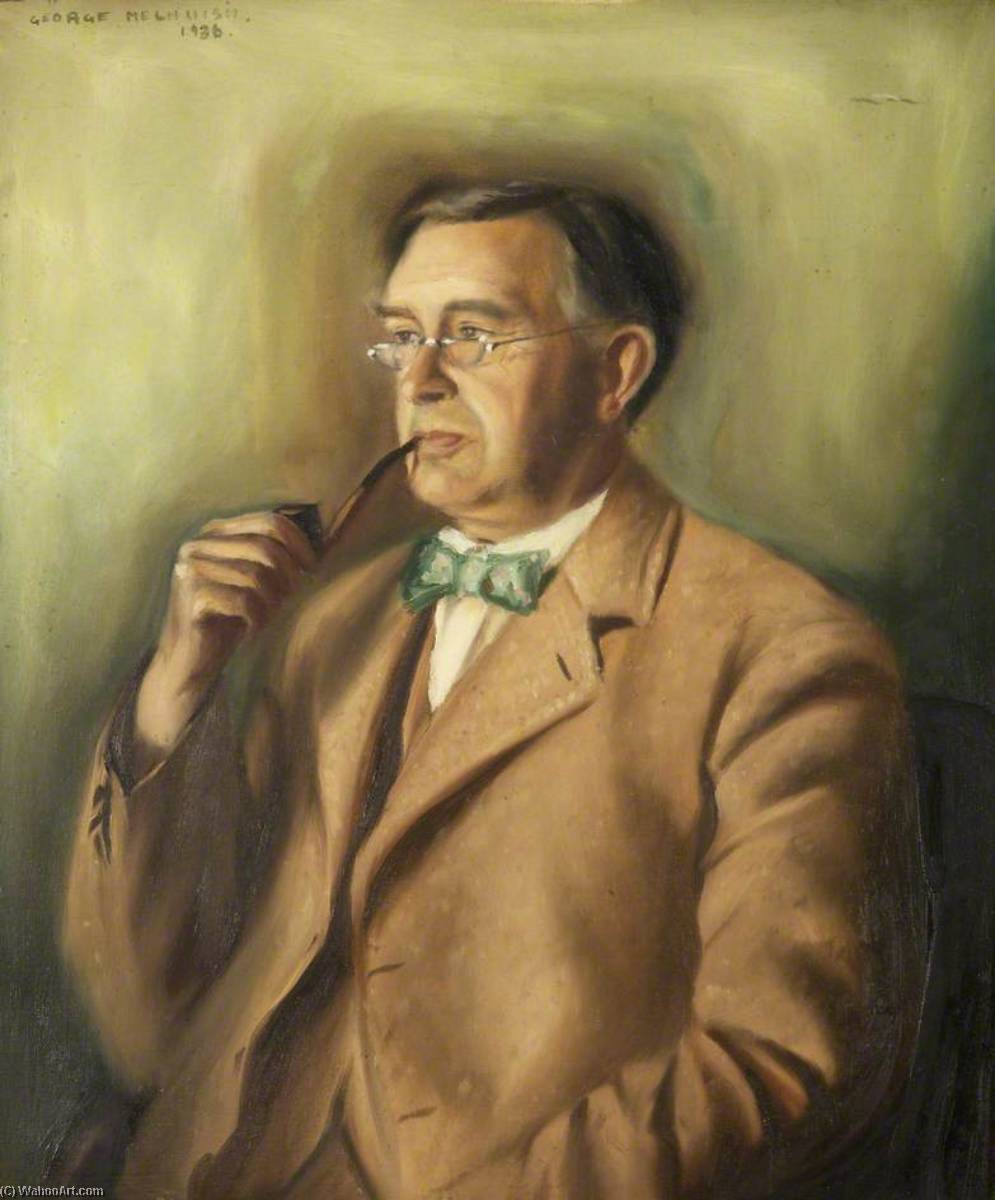 Order Oil Painting Replica Frederick E. Rixon, 1936 by George Melhuish (Inspired By) (1916-1985) | ArtsDot.com