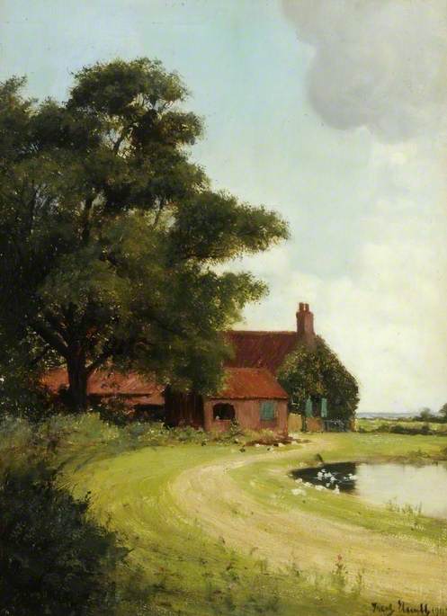 Order Artwork Replica Wansford, East Riding of Yorkshire (Farmhouse), 1905 by Frederick William Elwell (Inspired By) (1870-1958) | ArtsDot.com