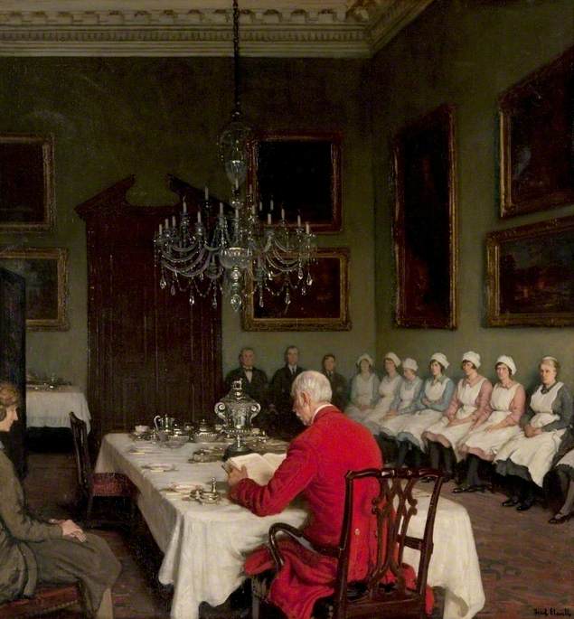 Order Art Reproductions The Squire, 1931 by Frederick William Elwell (Inspired By) (1870-1958) | ArtsDot.com