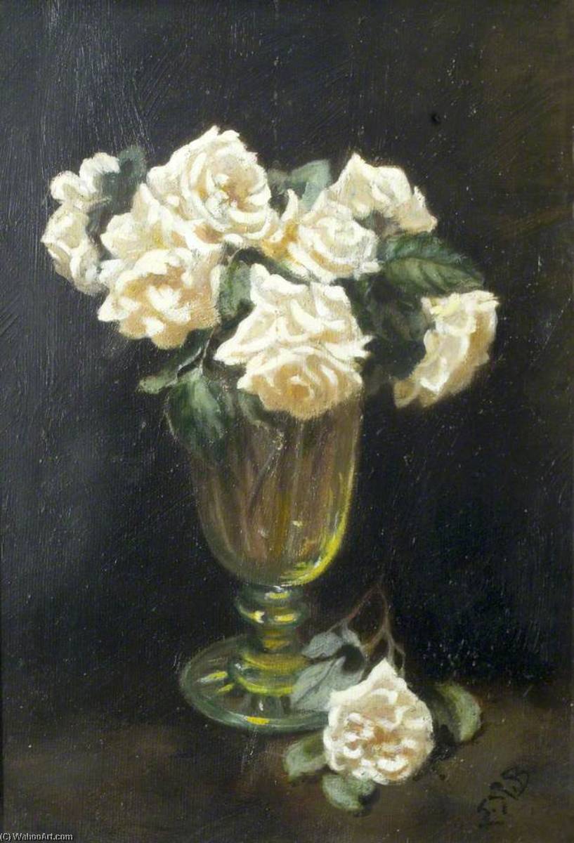 Order Paintings Reproductions Bunch of Summer Flowers, 1930 by Ethel Susan Graham Bristowe (1864-1952) | ArtsDot.com