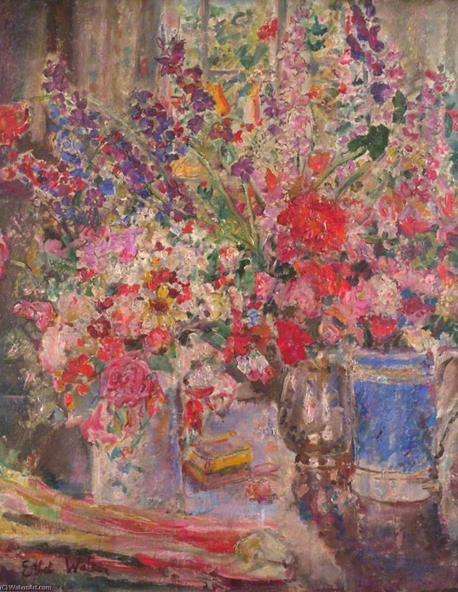 Comprar Reproducciones De Arte Del Museo Pieza de flores No.4, 1930 de Ethel Walker (1861-1951) | ArtsDot.com
