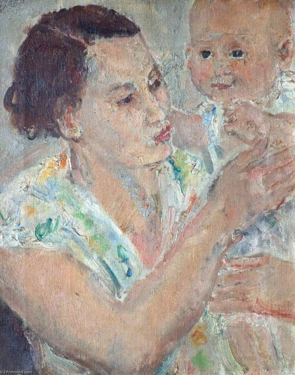 Buy Museum Art Reproductions Mother and Baby by Ethel Walker (1861-1951) | ArtsDot.com