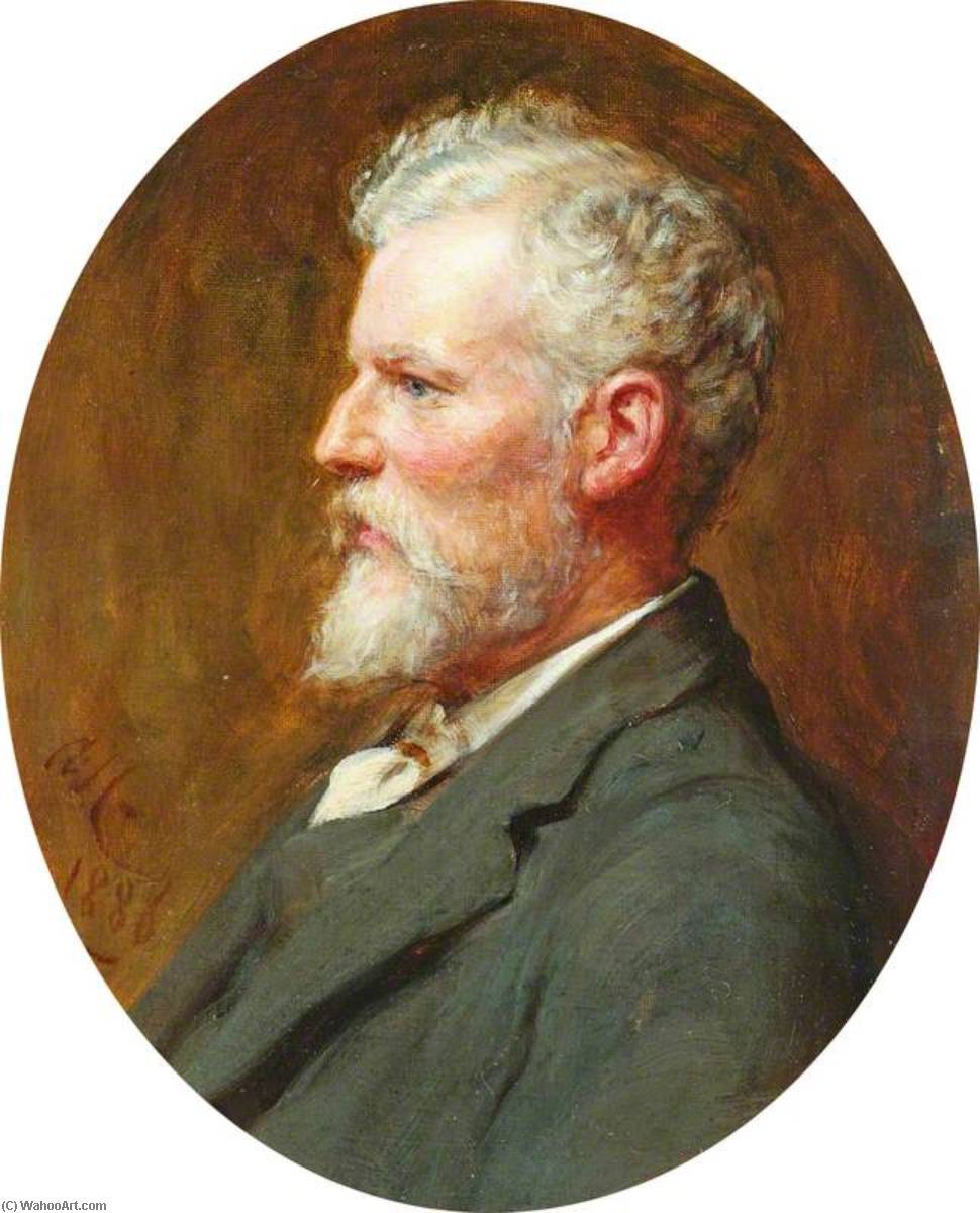 Order Artwork Replica Alfred Waterhouse (1830–1905), RA, 1886 by Arthur Stockdale Cope (1857-1940) | ArtsDot.com