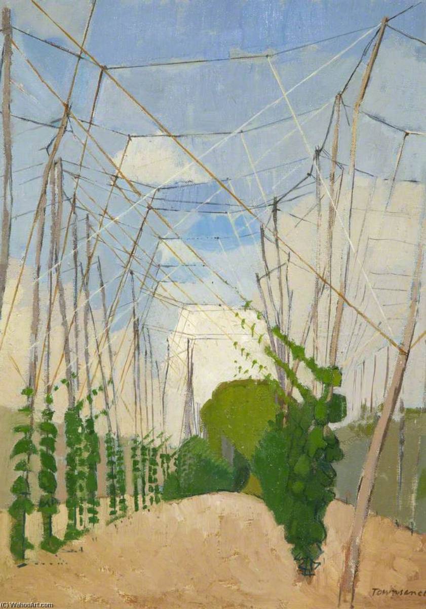 Buy Museum Art Reproductions Hop Alley by William Townsend (Inspired By) (1909-1973) | ArtsDot.com