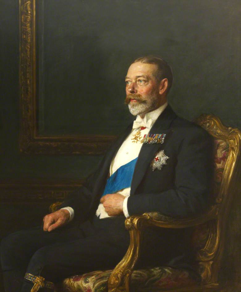 Order Oil Painting Replica George V (1865–1936), 1926 by Arthur Stockdale Cope (1857-1940) | ArtsDot.com