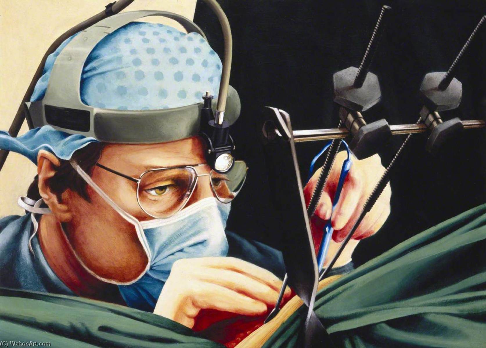 Stephen Westaby, Cardiothoracic Surgeon, 1993 by Keith Holmes Keith Holmes | ArtsDot.com