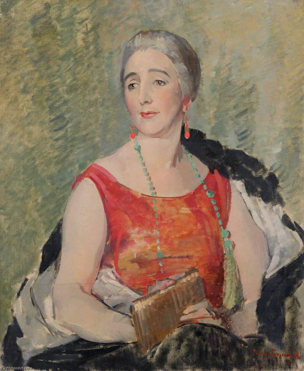Order Artwork Replica Miss Elsie Benge, 1928 by Philip Connard (Inspired By) (1875-1958) | ArtsDot.com