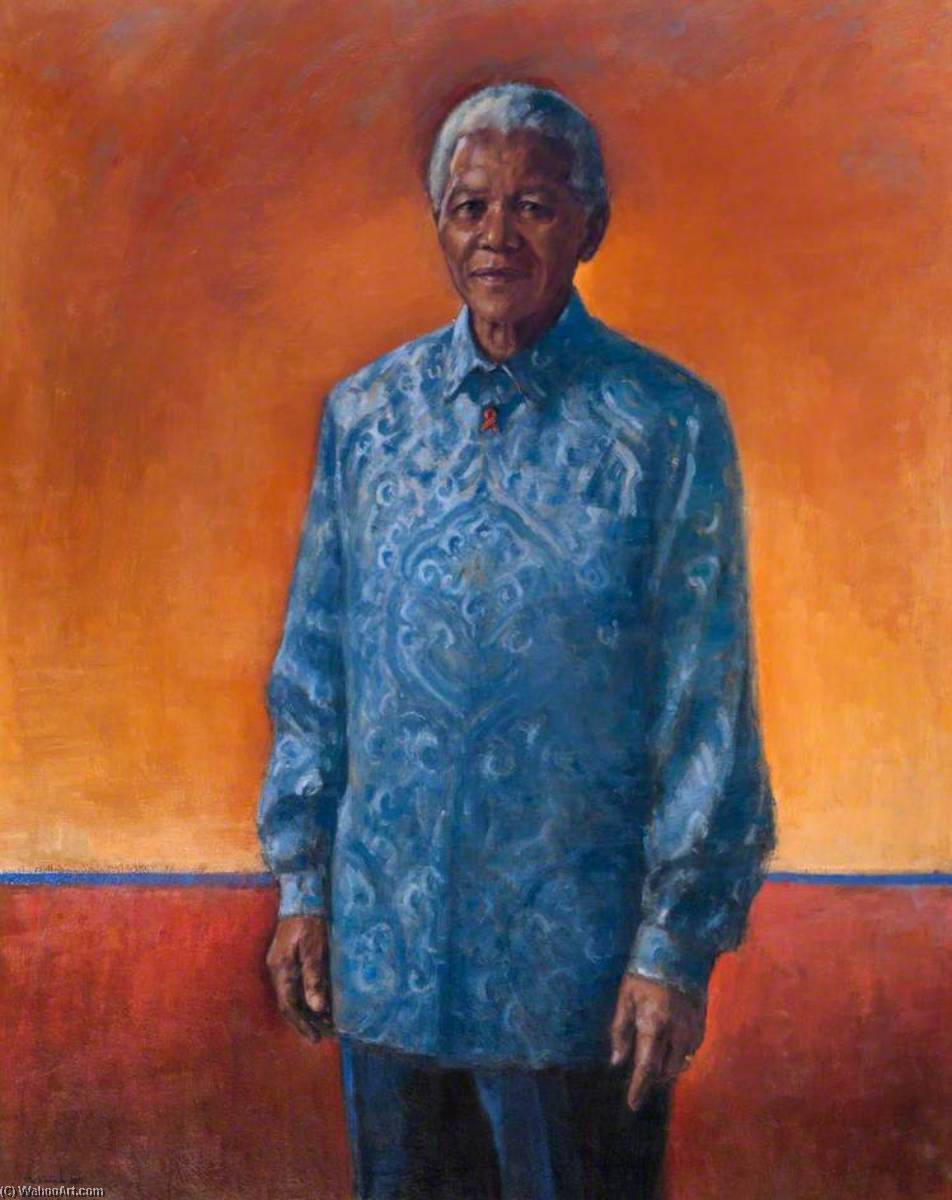 Nelson Mandela (1918–2013), 2000 by Anne H Mackintosh Anne H Mackintosh | ArtsDot.com