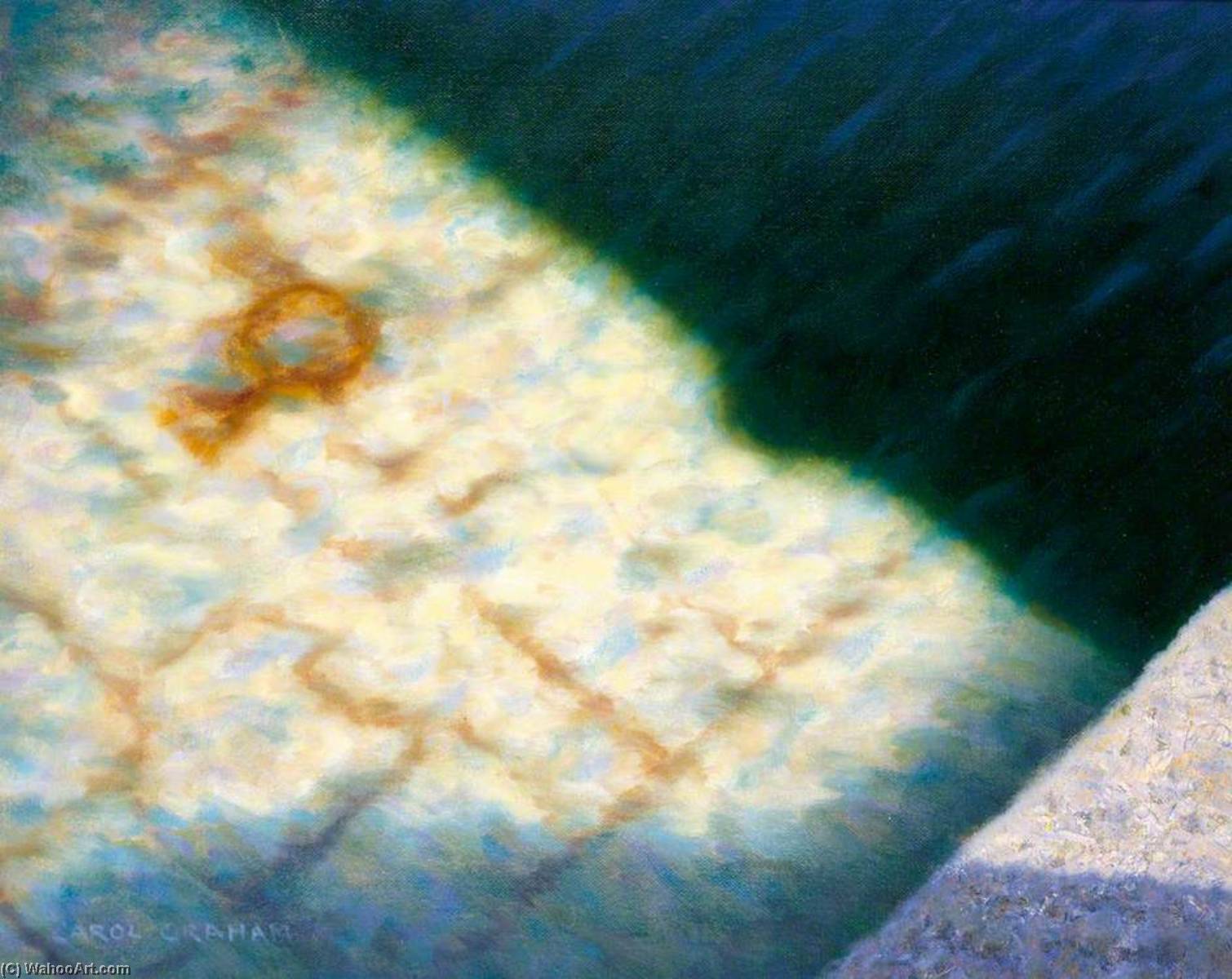 Flooded Quay, 2004 by Carol Graham Carol Graham | ArtsDot.com