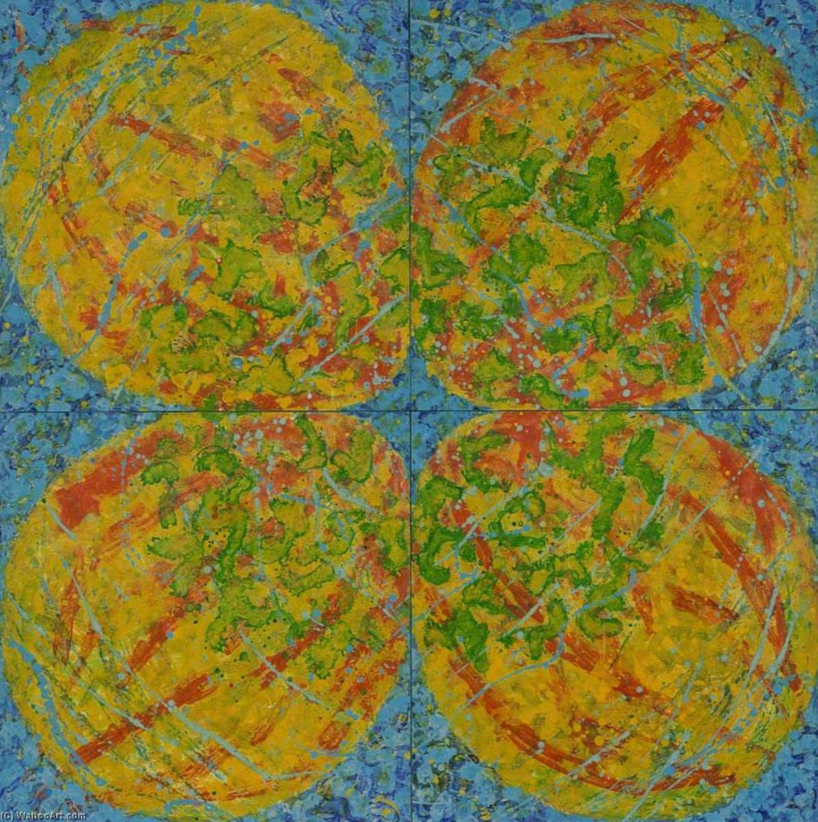 Primeiro Burst, 1993 por Liza Gough Daniels Liza Gough Daniels | ArtsDot.com