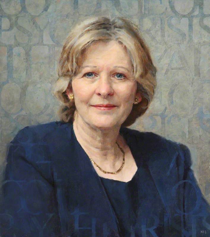 Professor Sheila Hollins, President of the Royal College of Psychiatrists (2005–2008), 2009 by Keith Breeden Keith Breeden | ArtsDot.com