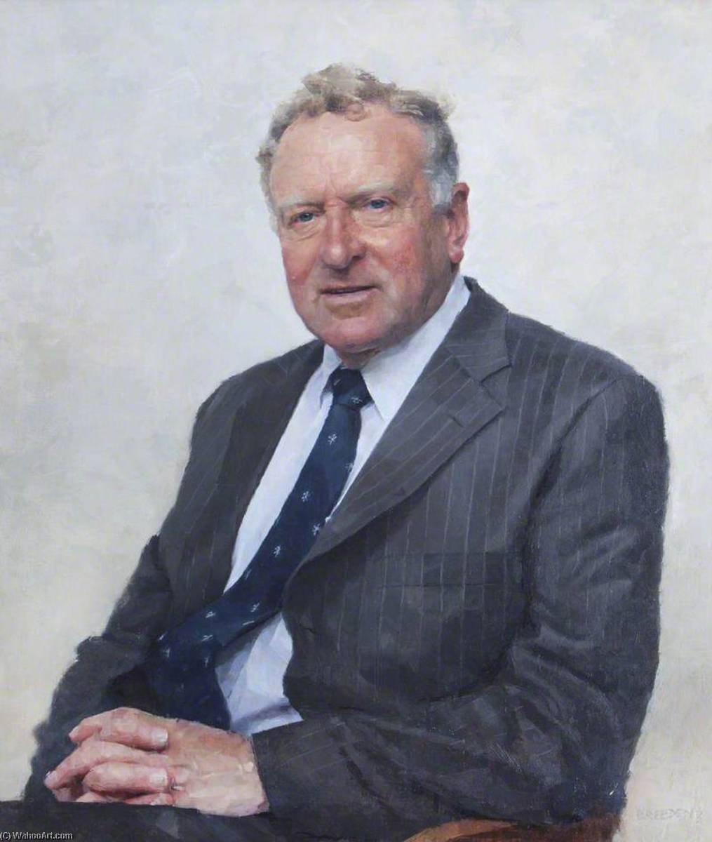 David R. Holmes, MA, Hon. DCL, Registrar of the University of Oxford (1998–2006) by Keith Breeden Keith Breeden | ArtsDot.com