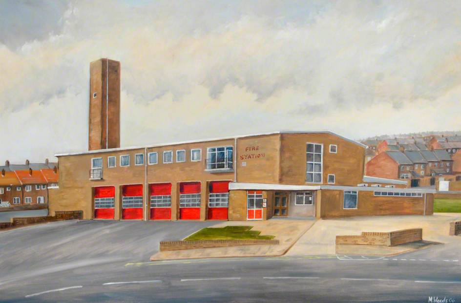 Old Gateshead Fire Station, 2006 by Martin Woods Martin Woods | ArtsDot.com