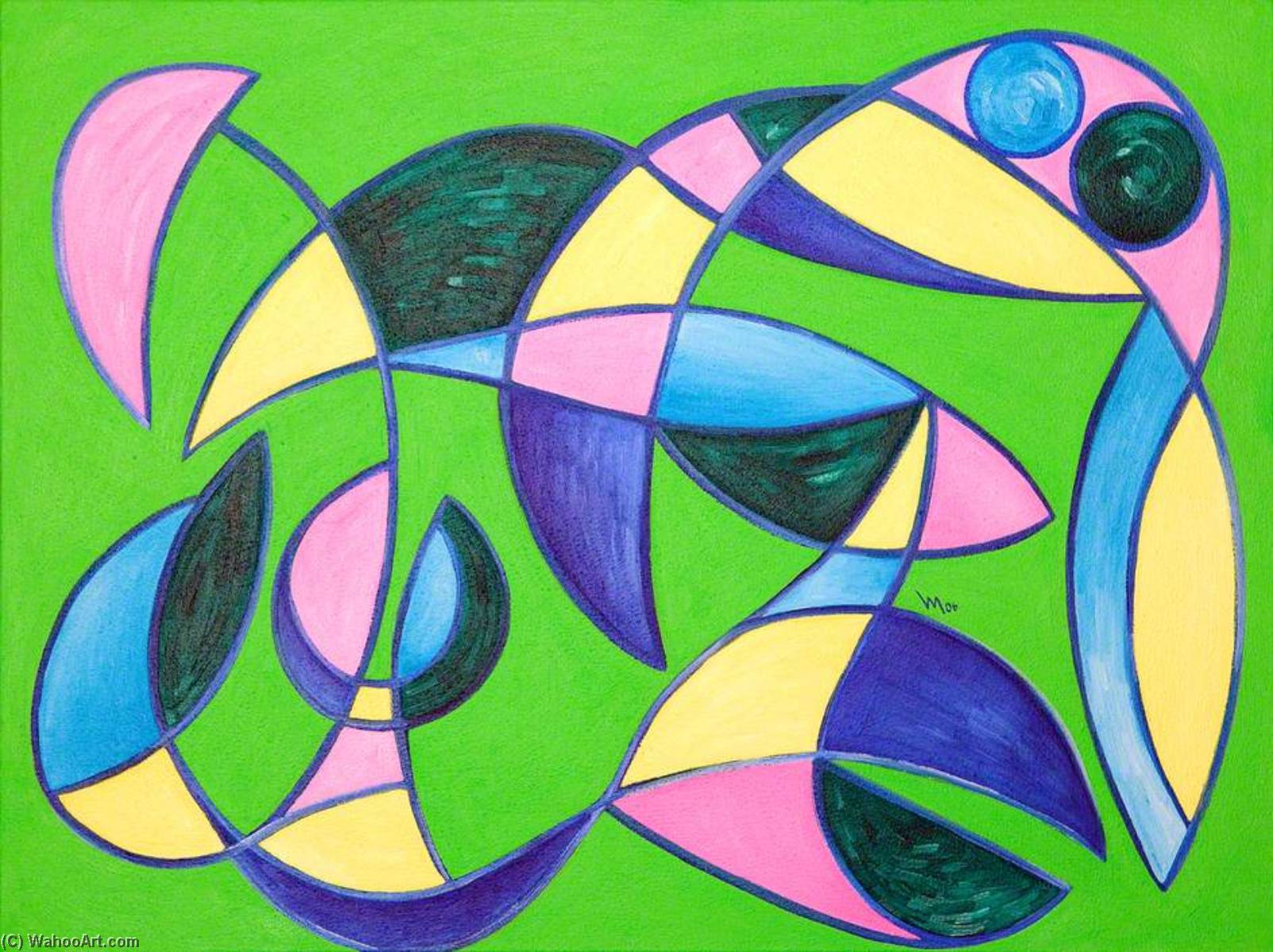 Green Pink, 2006 by Wendy Mcarthur Wendy Mcarthur | ArtsDot.com