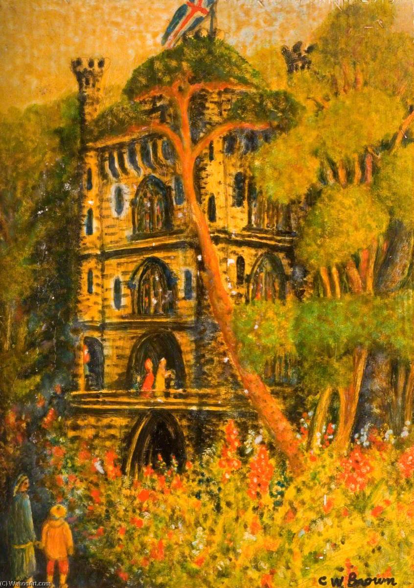 Order Art Reproductions Tower by Charles William Brown (Inspired By) (1882-1961) | ArtsDot.com