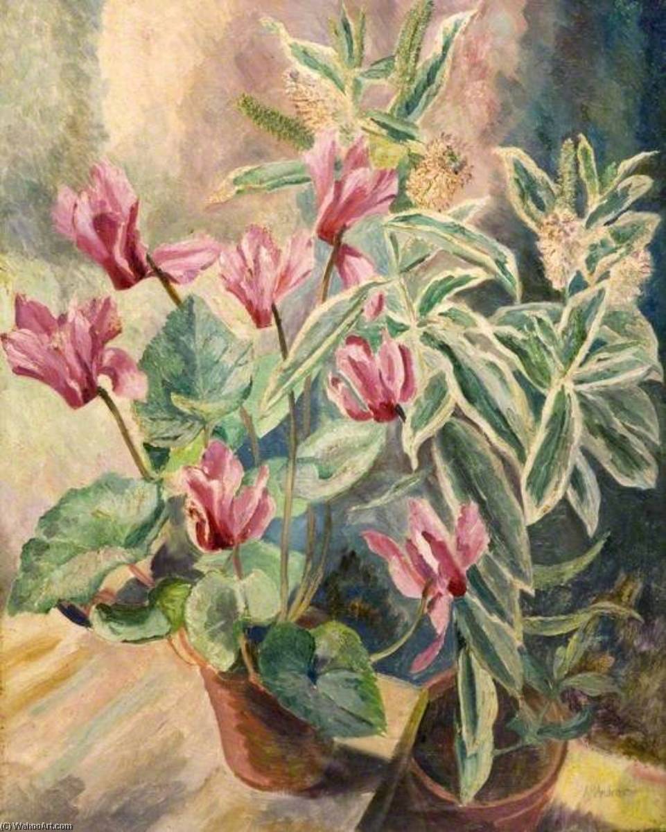 Order Paintings Reproductions Flower Study by Arthur Henry Andrews (Inspired By) (1906-1966) | ArtsDot.com