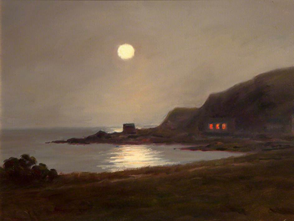 Moonlight Bay by Charles J Mcauley (1910-1999) Charles J Mcauley | ArtsDot.com