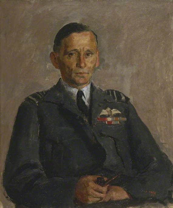Order Artwork Replica Air Chief Marshal Sir Arthur Tedder (1890–1967), GCB, 1943 by Henry Marvell Carr (Inspired By) (1894-1970) | ArtsDot.com