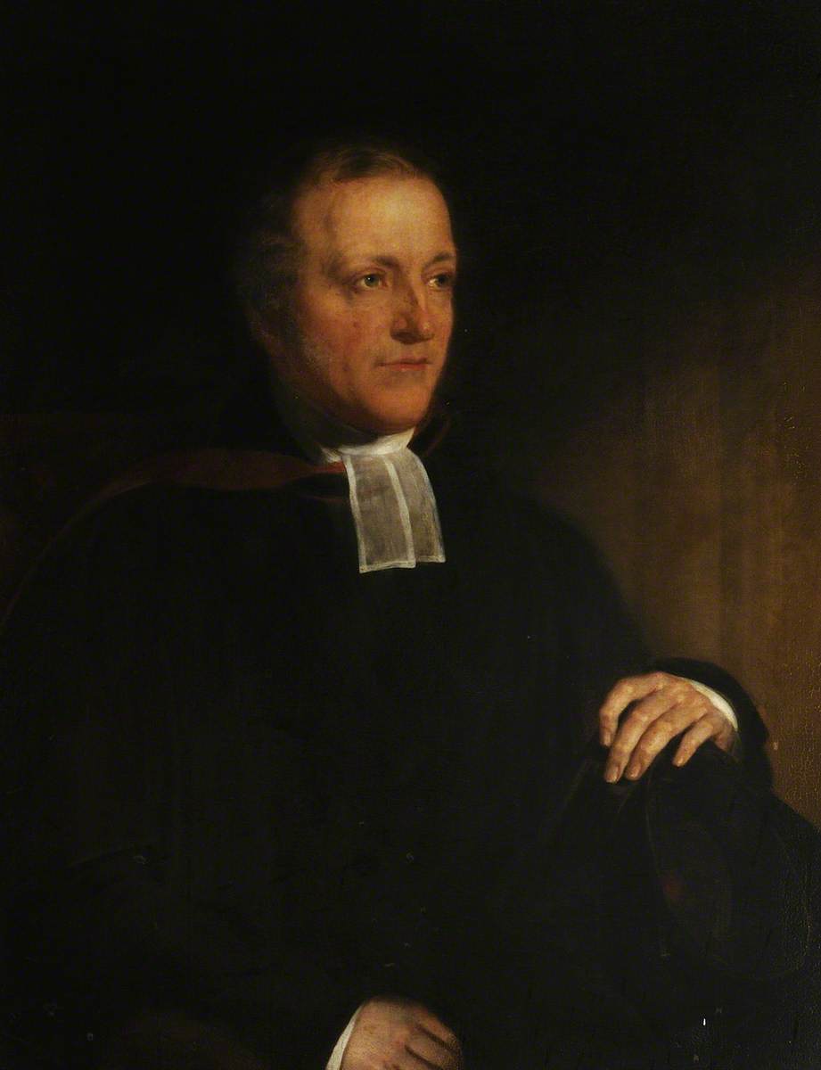 The Reverend John Hill, Vice Principal (1812–1851) by John Wood (1922-2012) John Wood | ArtsDot.com