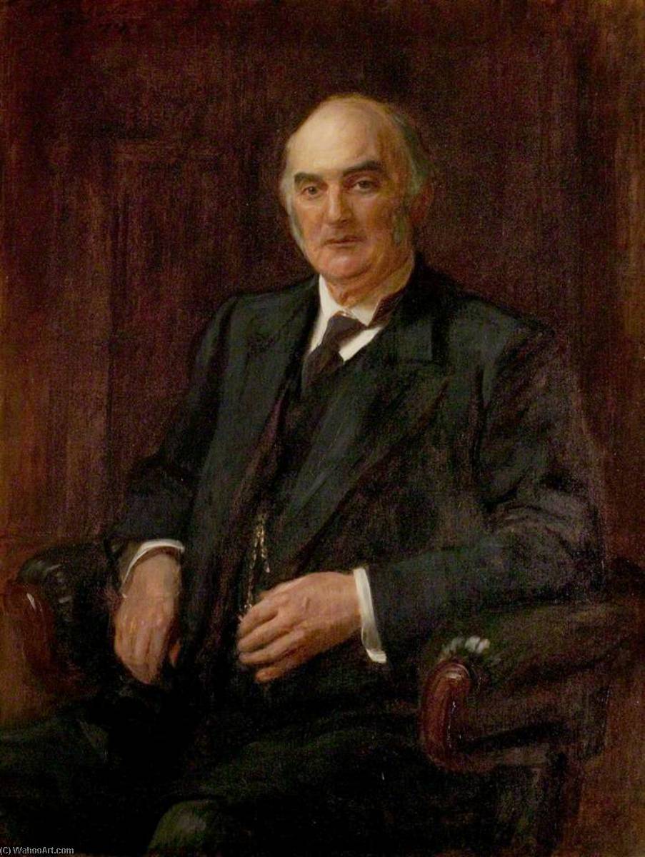 Order Paintings Reproductions John Stratford Dugdale (1835–1920), KC, 1907 by William Carter (1843-1864) | ArtsDot.com