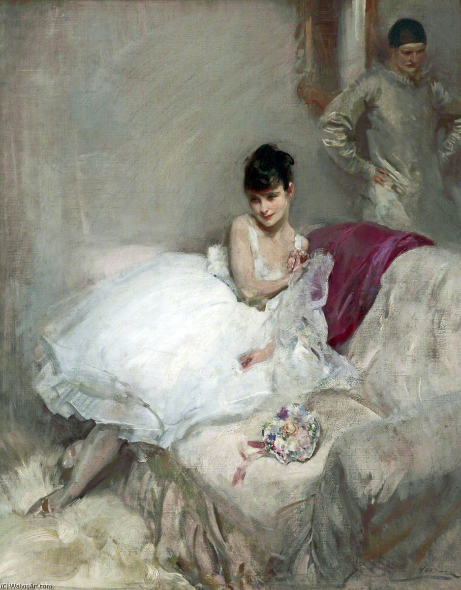Buy Museum Art Reproductions Coquette by Walter Ernest Webster (Inspired By) (1877-1959) | ArtsDot.com