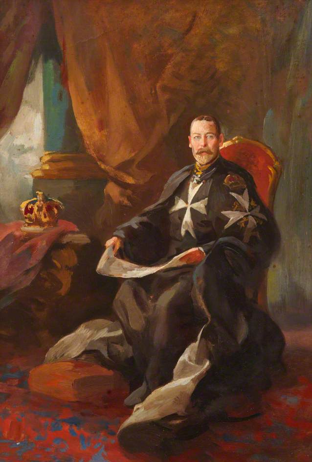 Buy Museum Art Reproductions HM King George V (1865–1936) (study), 1938 by Edward Caruna Dingli (1876-1950) | ArtsDot.com
