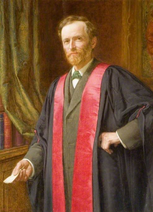 Order Paintings Reproductions George Jordan Lloyd, Professor of Surgery, 1913 by Bernard Munns (1869-1942) | ArtsDot.com