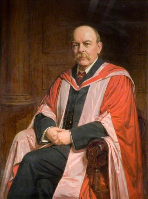 Order Art Reproductions John Henry Poynting (1852–1914), Professor of Physics, 1920 by Bernard Munns (1869-1942) | ArtsDot.com