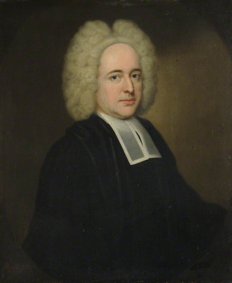 Order Paintings Reproductions Samuel Bradford (1652–1731), Master (1716–1724), Bishop of Rochester (1723–1731), 1729 by John Theodore Heins Senior (1697-1756) | ArtsDot.com